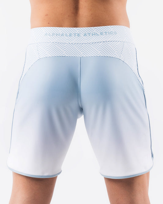 Crescent Boardshort - Sky White
