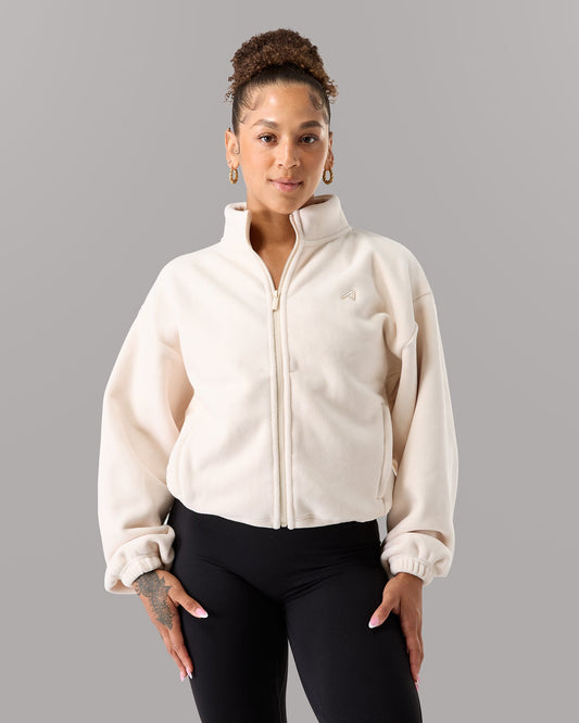 Fleece Jacket - Cream
