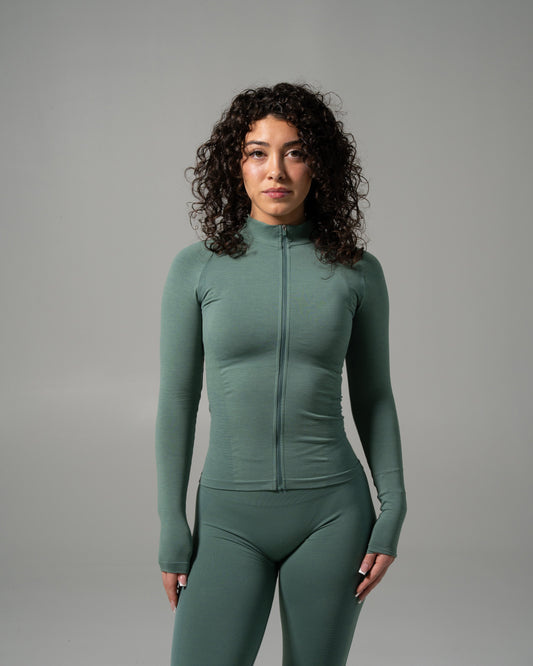 Glass Jacket - Juniper Green