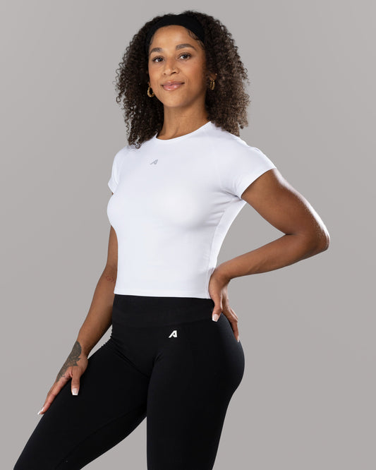 Icon Baby Tee - White