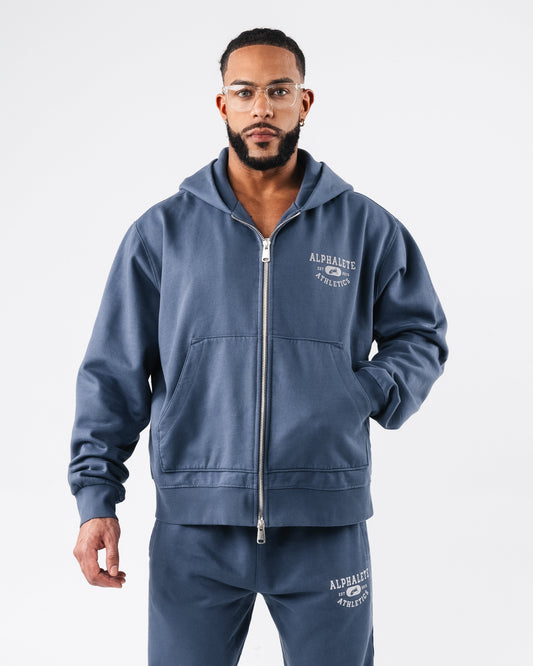 Member Vintage Zip Up - Marine