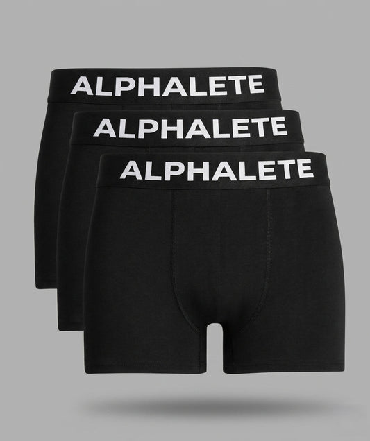 Core Boxer Brief 3pk - Black