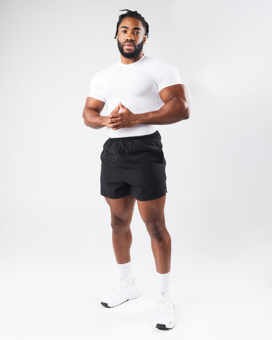 Power Short Sleeve - White