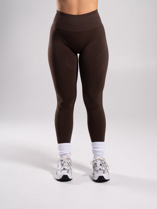 Revive High Rise Legging - Walnut