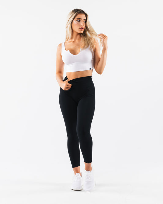 OT Slit Tank - White