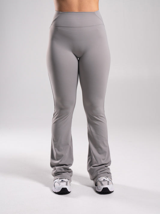 Aura Ultra-High Rise Flared Pant - Nickel